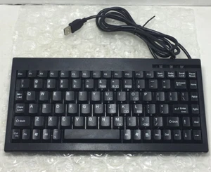 Fentek Industries KBMSMUSBB Mini tastiera nera con connessione USB - Foto 1 di 3