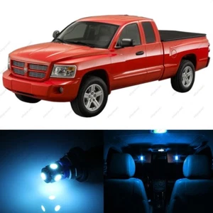 Paquete de 15 luces interiores LED AZUL HIELO para Dodge Dakota 1997-2010 + herramienta de palanca - Imagen 1 de 6