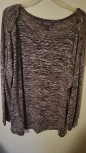 Suéter Gloria Vanderbilt 2X Botones en Hombros Malva Manga L Elastizado 33 L 35 - Imagen 1 de 24