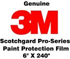 3M Scotchgard Pro Series Paint Protection Film Clear Bra Bulk Roll 6" X 240"