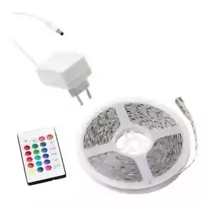 LED Lichtstreifen 1m-5m RGB + Warmweiss Leiste Streifen Band Lichterkette - Bild 1 von 7