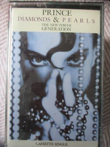 Prince Diamonds & Pearls UK 2 Track Cassingle Cassette Single Tape K7 Very Rare - Picture 1 of 7