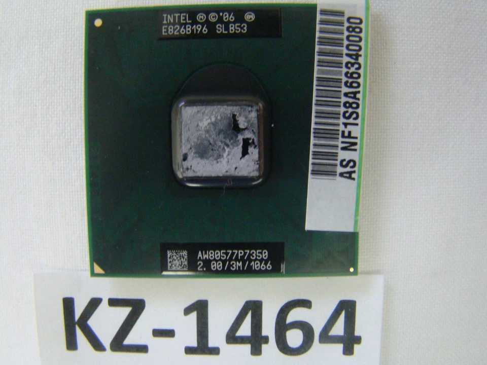 Intel Core™2 Duo Processor P7350 3M Cache 2,0GHz 1066MHz SLB53 #KZ-1464 - Image 1 of 1
