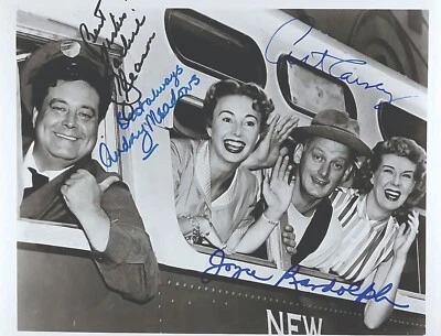 THE HONEYMOONERS SIGNED PHOTO AUTOGRAPH JACKIE GLEASON SIGNATURE 8.5X11 REPRINT