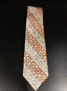 Vintage 50/60’s Penneys Towncraft Art Deco Tie 60”x 4.2” Lightly Used BOHO Look - Bild 1 von 5