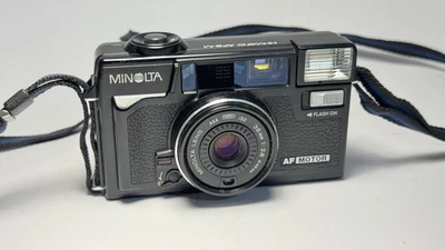 Minolta Hi-Matic AF2 35mm film camera for parts or repair. - Image 1 of 4