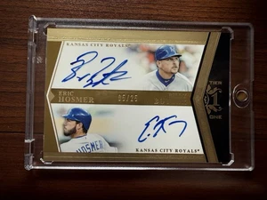 2011 Topps Tier One Eric Hosmer/ Billy Butler Dual Auto /25 Royals Autograph - Picture 1 of 2