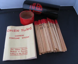 Kau chim Chien Tung Chinese Fortune Sticks - The Oldest Known Method of Fortune - Picture 1 of 8