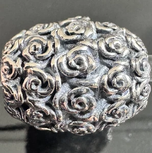 Botte Elfbeads in argento sterling 925 nucleo ROSE GARDEN - Foto 1 di 7