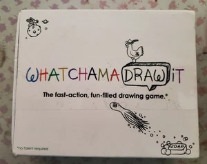 WhatchamaDRAWit (Board Game, 2010) party drawing family free play timed COMPLETE - Picture 1 of 2