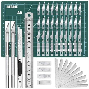 Exacto Coltello Precisione Intaglio Artigianato Hobby Knife Kit con 40 PZ Lama Exacto... - Foto 1 di 6