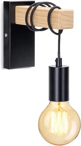 AIGOSTAR LAMPADA DA PARETE APPLIQUE PER INTERNI CON BRACCIO INTERNO CORPO METALL - Foto 1 di 7