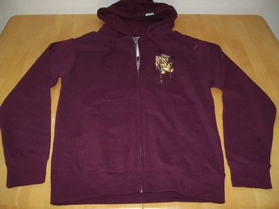 NWD's Zumiez DGK Golden Blessings Full Zip Hoodie Fleece Marroon Men's Small - Image 1 of 4