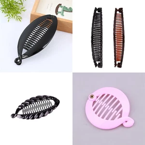 FOR FINE OR THIN HAIR BANANA HAIR CLIPS FASHION NEW SMALL/MINI HAIR ACCESSORIES - Picture 1 of 39