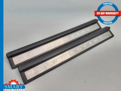 Juego de paneles de paso de umbral de puerta Chrysler Crossfire izquierda + derecha 04-08 OEM Foto 1 de 4