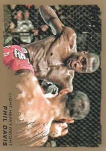 2011 Topps UFC Moment of Truth Gold Card #208 Phil Davis - Picture 1 of 2