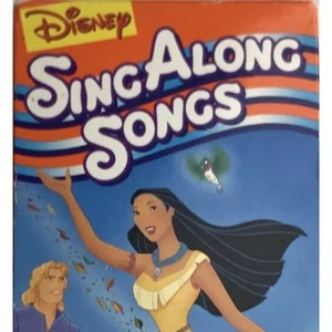 Disney Sing Along Songs Pocahontas Colors of the Wind VHS - Imagen 1 de 4