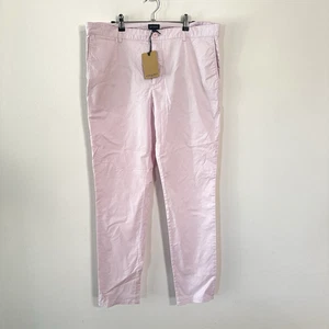Sportscraft Men’s Edmund Modern Slim Chino Pink Size 34 NWT - Picture 1 of 11
