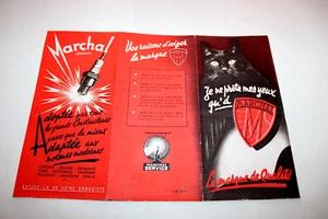 Prospekt Leuchtturm Kerze MARCHAL Katzenzubehör 1949 Prospekt Brochure - Bild 1 von 1