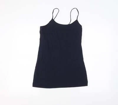 Peacocks Womens Blue Cotton Blend T-Shirt Size 12 - Image 1 of 4