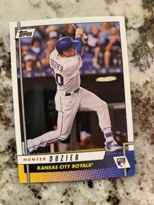 2017 TOPPS ON-DEMAND ROOKIE CLASS SET 12 CARD ROYALS HUNTER DOZIER #19 - Picture 1 of 1