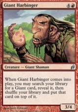 Lorwyn - Giant Harbinger - Foil