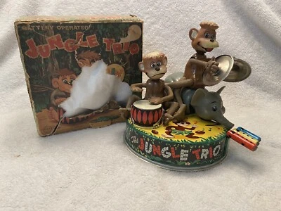 Jungle Trio con caja y silbato - Funciona Foto 1 de 4