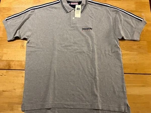 Vintage NWT Dockers Sport Large Gray SHort Sleeve Polo Shirt A18 - Picture 1 of 5