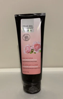 Ahava Dead Sea Essentials Rose Salt Scrub Moisturizing & Reviving 7.5 Fl Oz New - Image 1 of 2