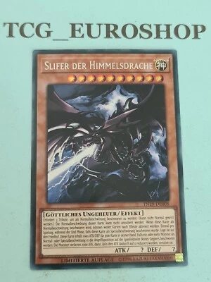 SLIFER THE SKY DRAGON▪︎YUGIOH▪︎TN19▪︎GERMAN▪︎SECRET RARE▪︎LIMITED ED▪︎NM #3038 - Image 1 of 2