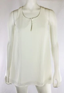 Loveriche Women's Top Size L Sleeveless Racerback Keyhole Front Sheer Lining - Picture 1 of 9