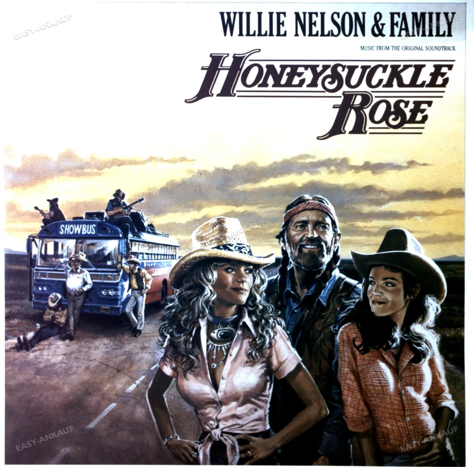 Willie Nelson & Family - Honeysuckle Rose Original Soundtrack 2LP '* - Image 1 of 1