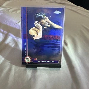 2024 Topps Chrome US Olympic Michael Phelps #100 Team USA - Picture 1 of 2