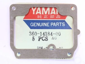 Yamaha MX 100 125 175 a B Junta Cámara de Flotadores Carburador Gasket Chamber - Imagen 1 de 1