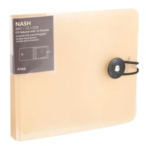 CD Booklet Travel Holders Storage Cases Clear Binder Organizer for Discs - Afbeelding 1 van 12