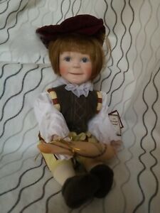 Knowles 1854 "Little Christopher Columbus" Boy  Doll "Born to be Famous" 