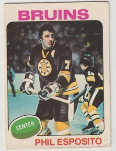 1975-76 OPC Phil Esposito Card #200 Boston Bruins - Picture 1 of 2