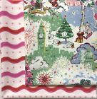 Bundle 2 * 49cm x 100cm W Christmas Sky & Starry Stripe Cath Kidston New Santa
