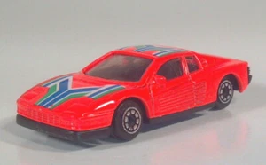 1984 Ferrari Testarossa Scale Model Fluorescent Orange - Picture 1 of 10