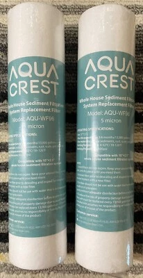 Aqua Crest Whole House, Sediment, Filtration System Filters ￼(boxS) - Image 1 of 3