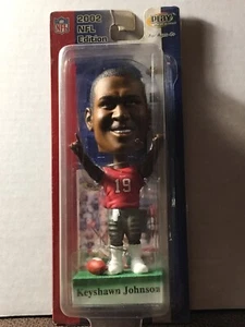 2002 Play Makers NFL Edition Keyshawn Johnson Tampa Bay Buccaneers Bobblehead - Picture 1 of 4