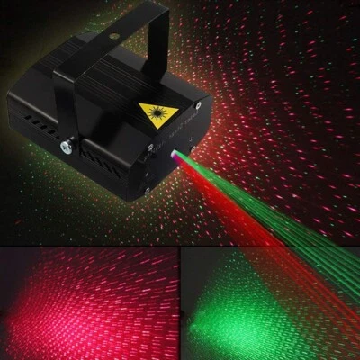 Party Light Disco Strobe DJ Projector Neon Dance Bar Ball Flashing Stage Glow - Image 1 of 4