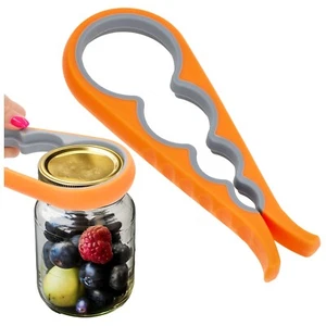 4 in 1 Universal Dosenöffner Flasche Glasöffner Deckelöffner Küchenhelfer - Bild 1 von 5