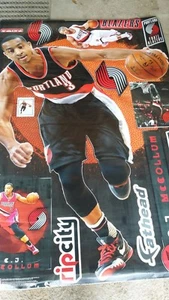 NBA fathead poster C.J. McCollum Portland Trailblazers LAST ONE!!! - Picture 1 of 3