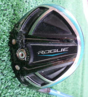 LEFT Handed Callaway Rogue Sub Zero Fairway Wood 3+ Wood 13.5°, R-Flex Graphite - Image 1 of 4
