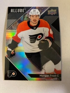 2024-25 Upper Deck Allure -Morgan Frost Black Rainbow #7 Philadelphia Flyers - Picture 1 of 2