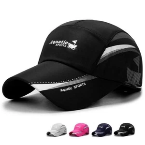 Outdoor Golf Fishing Hats for Men Quick Dry Waterproof Women Baseball Caps - Picture 1 of 21