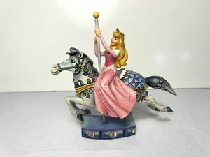 Disney Showcase Jim Shore “Princess of Beauty” Aurora Figurine Carousel Horse - Picture 1 of 5
