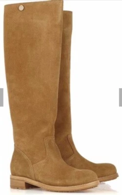 Jimmy Choo Yard Suede Tall Whisky Boots 41 - Image 1 of 4