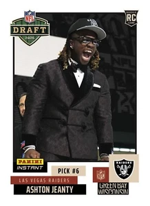 ASHTON JEANTY 2025 Panini Instant RC NFL DRAFT NIGHT Rookie - QTY - Picture 1 of 1